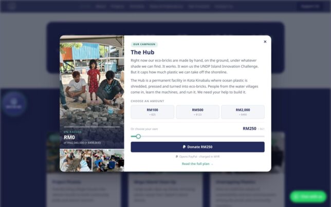 Screenshot der Website von Meraki Daat Initiative