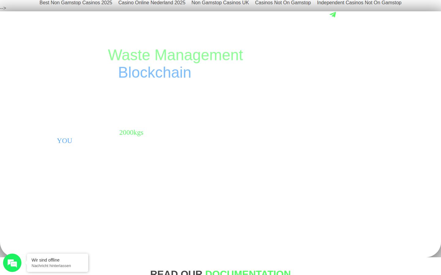 Screenshot der Startseite von Swachhcoin